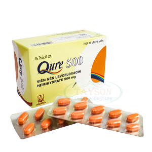 Thuốc Qure - Levofloxacine 500mg